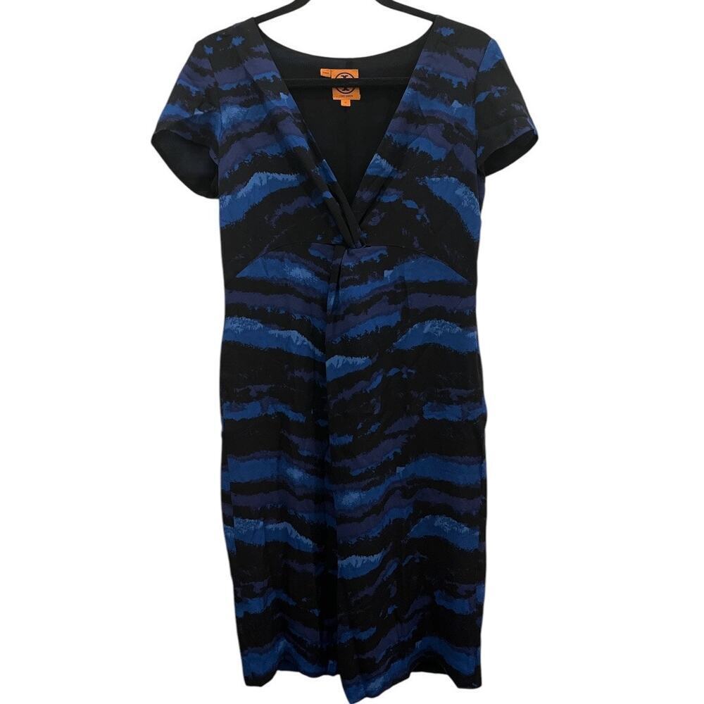 Tory Burch Kaoy Landscape 100% Silk Dress – Size 6
